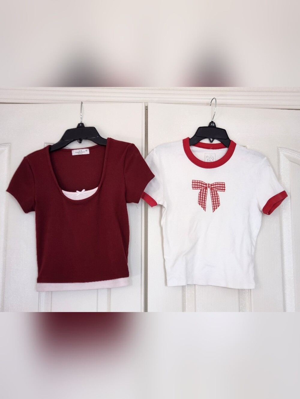 Full Tilt And Rebellious Dreamer Crop Tops Size Youth S